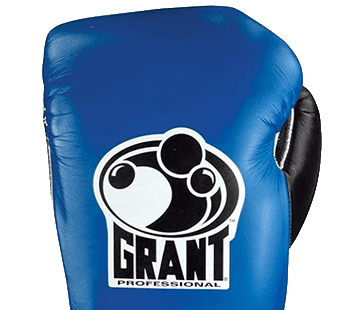 Blue Grant boxing glove