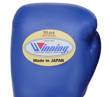 Blue Winning boxing glove